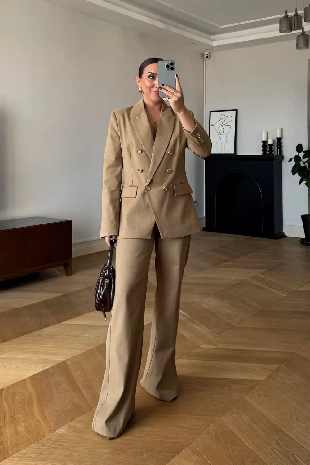 Kruvaze Blazer Kadın Ceket 4