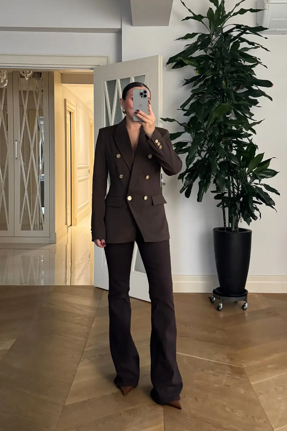 Kruvaze Blazer Kadın Ceket 7