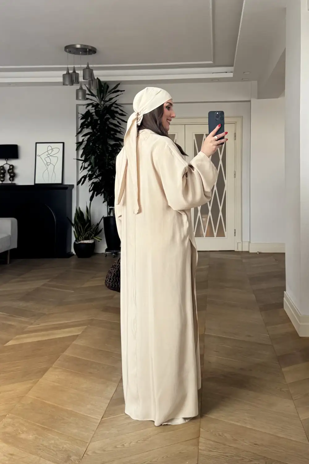 Önden Yırtmaçlı Tunik Pantolon Takım 8