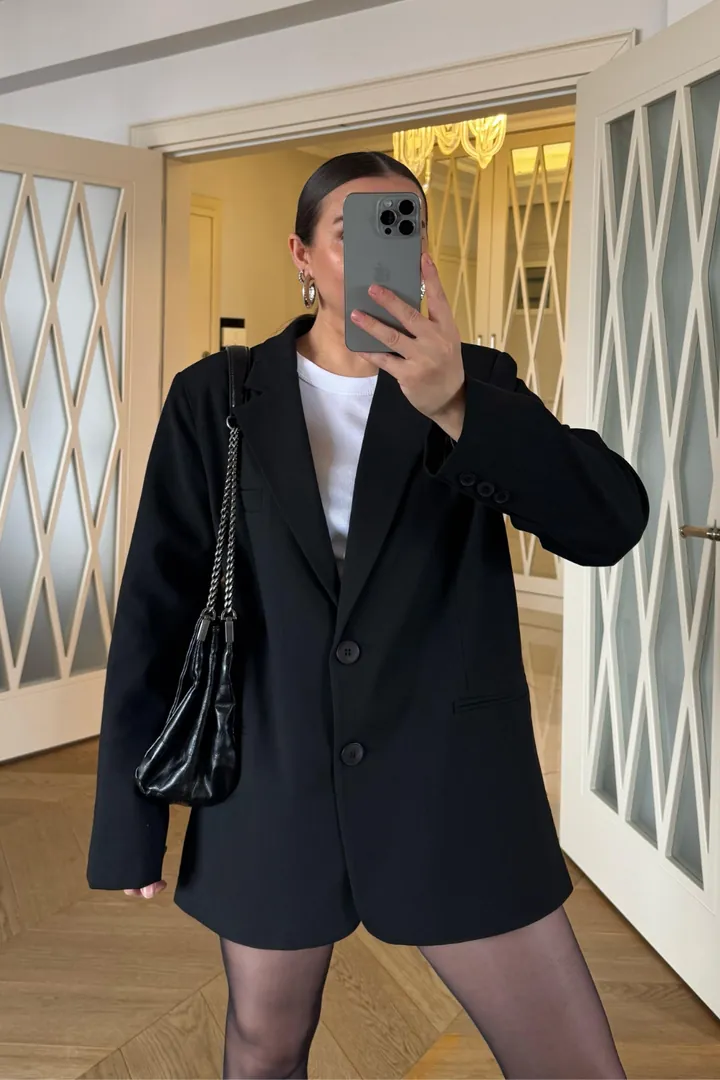 Oversize Blazer Kadın Ceket 1