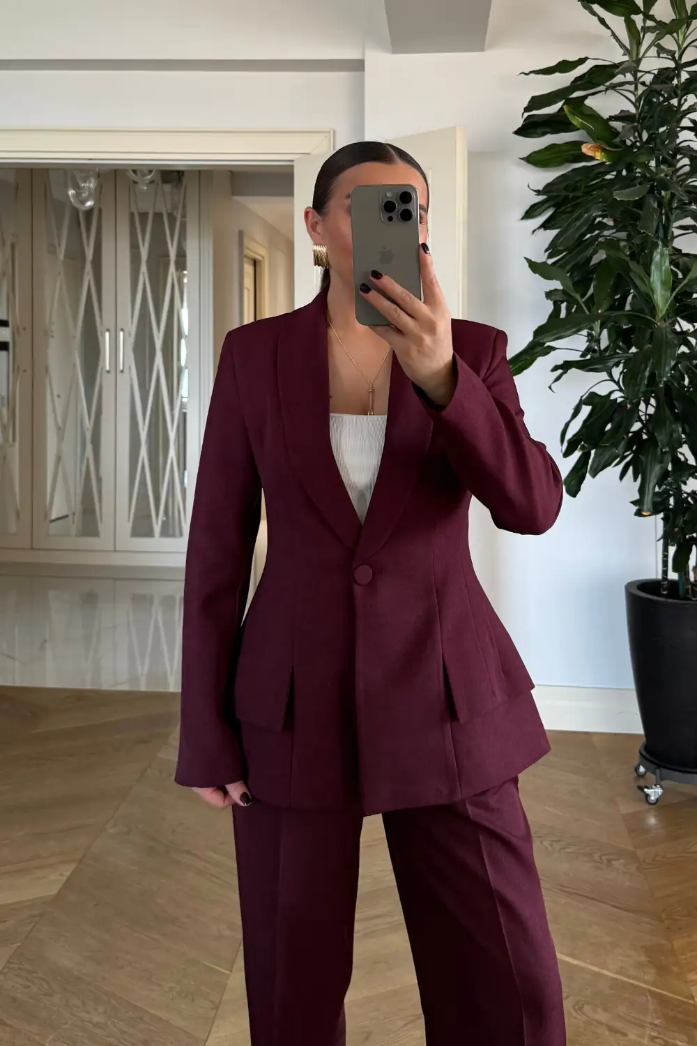 Şal Yaka Blazer Kadın Ceket 8