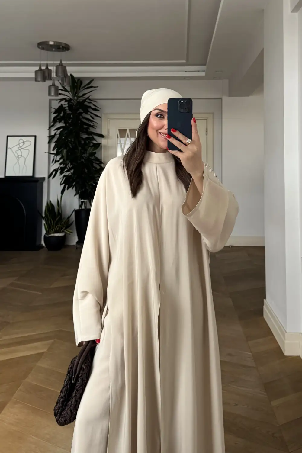 Önden Yırtmaçlı Tunik Pantolon Takım 5