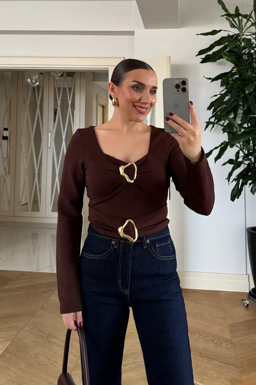 Tokalı Uzun Kollu Bluz 3