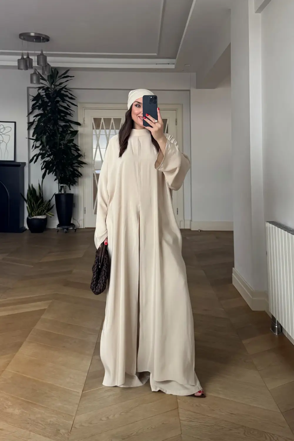 Önden Yırtmaçlı Tunik Pantolon Takım 4