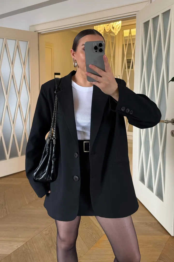 Oversize Blazer Kadın Ceket 3