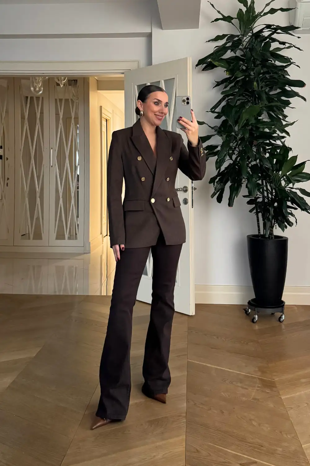Kruvaze Blazer Kadın Ceket 6