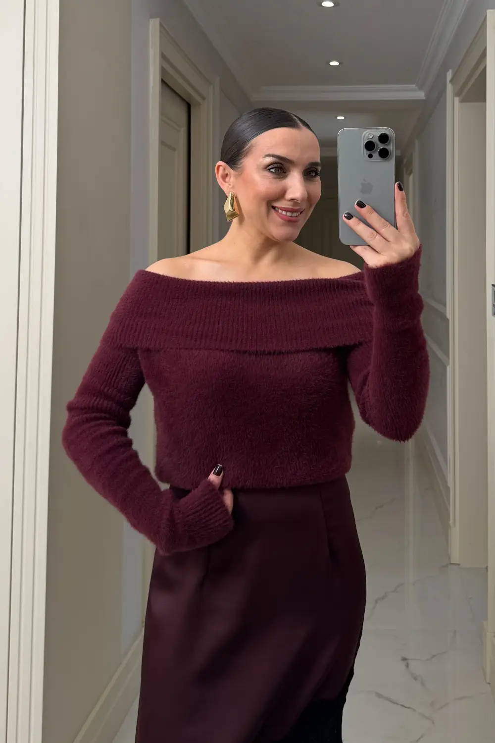 Madonna Yaka Triko Kadın Kazak 3