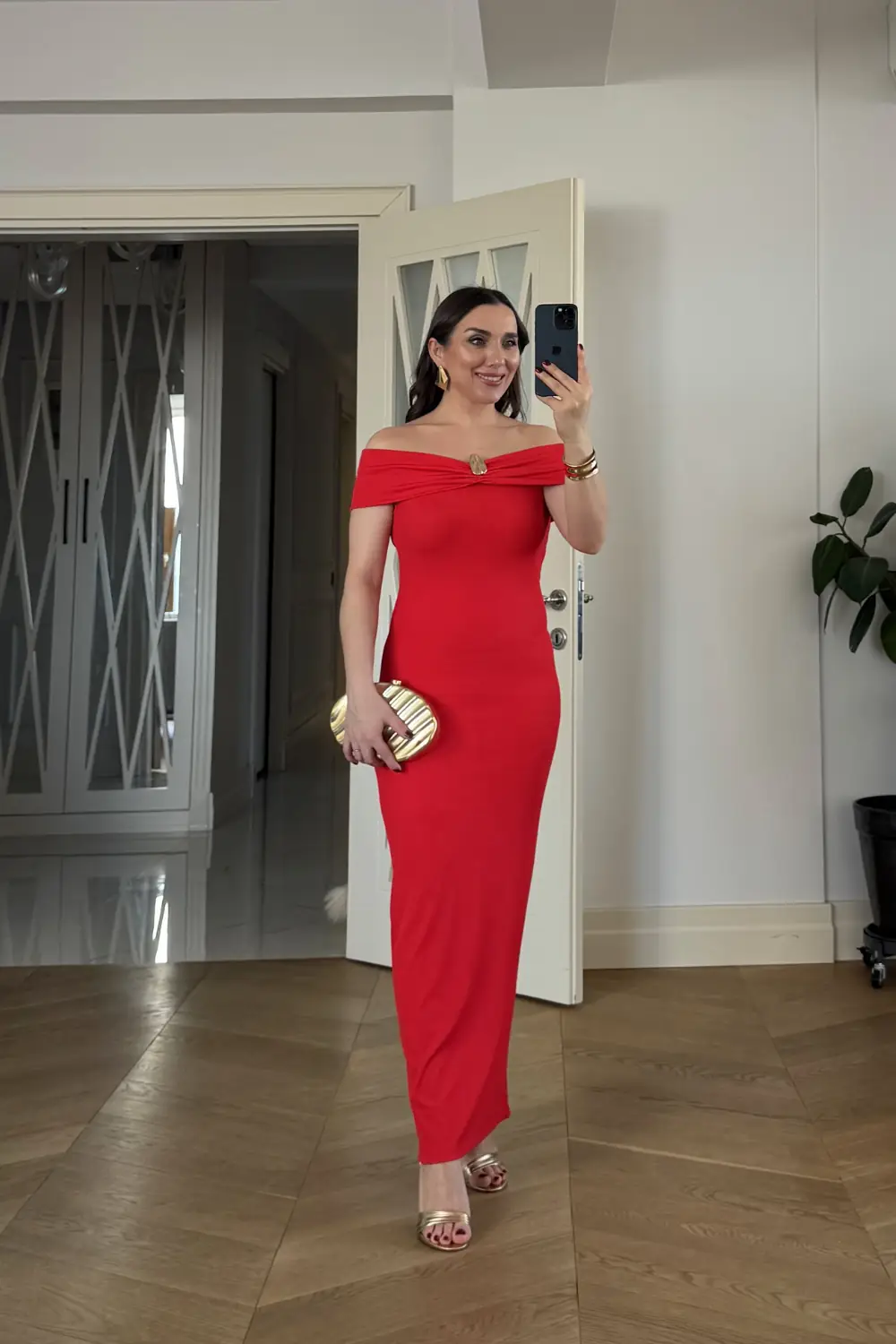 Madonna Yaka Toka Detaylı Elbise 2